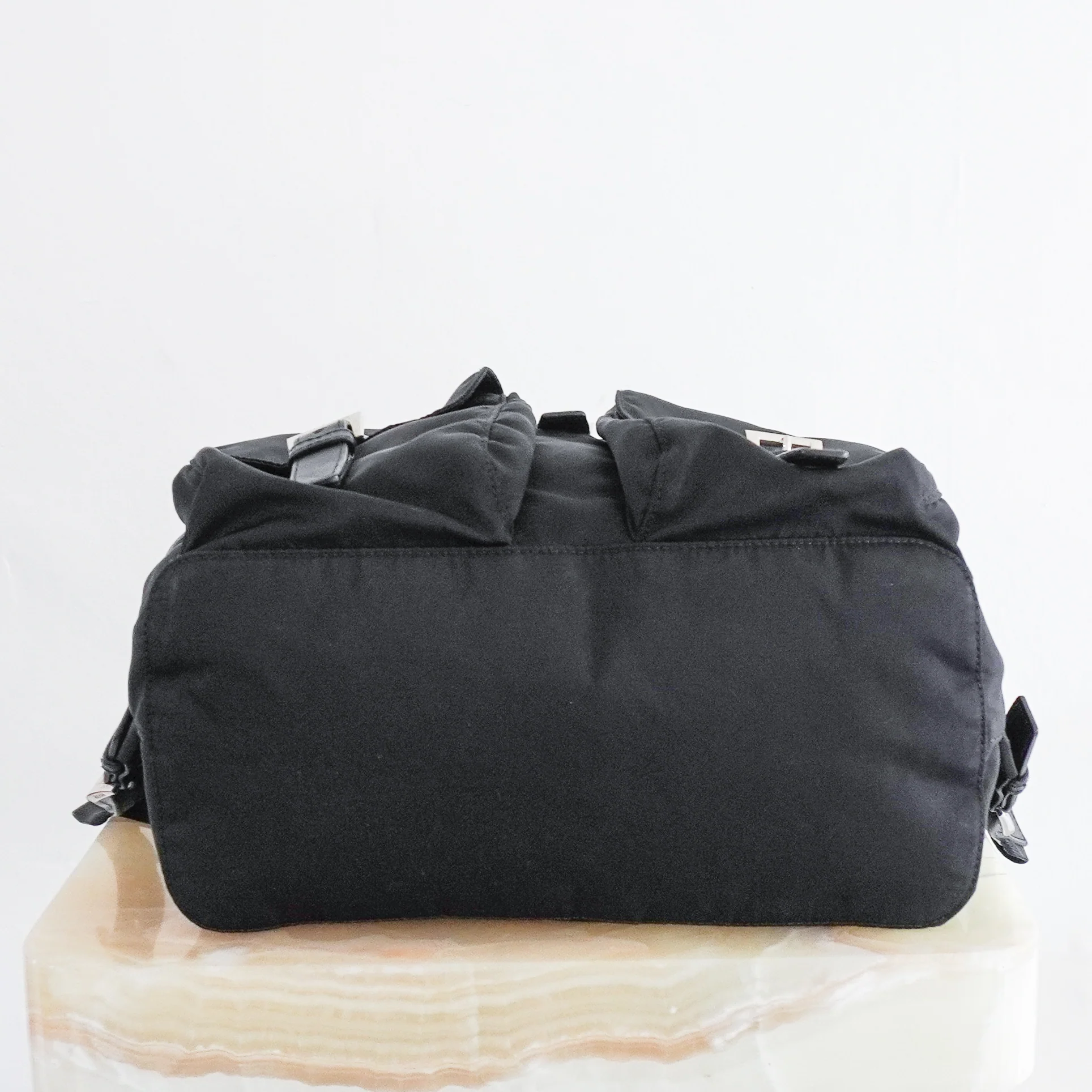 Prada Black Re Nylon Backpack (RRP £1980) | Authentic Preloved - Image 4