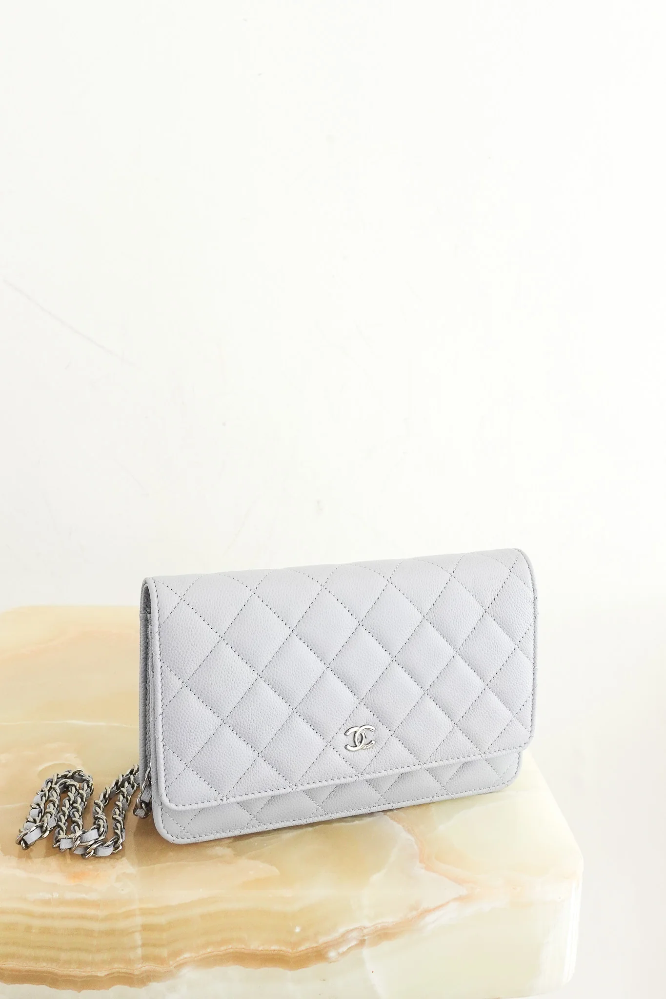 RARE Chanel Caviar Leather WOC Wallet On Chain RRP £4000 | Authentic Preloved