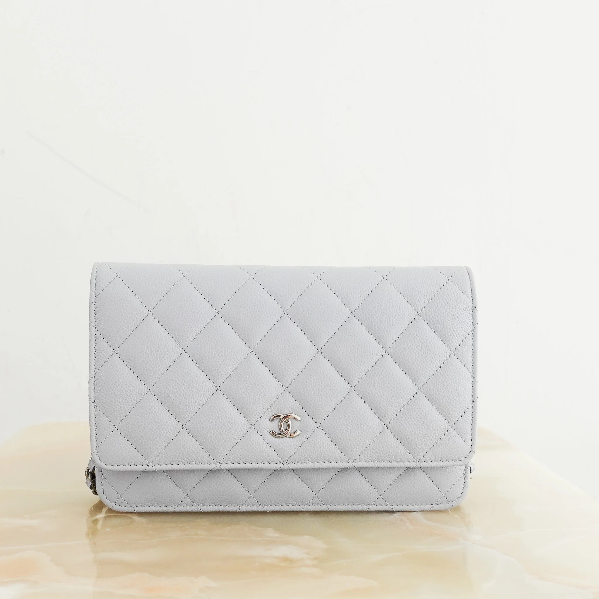 RARE Chanel Caviar Leather WOC Wallet On Chain RRP £4000 | Authentic Preloved - Image 2