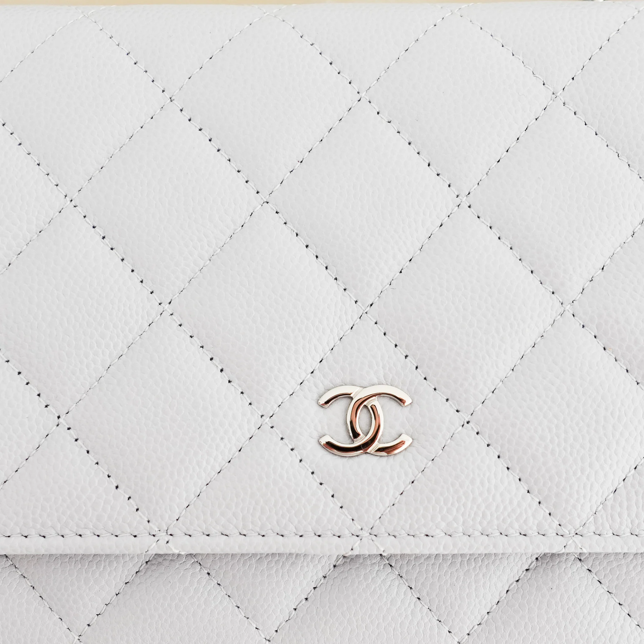 RARE Chanel Caviar Leather WOC Wallet On Chain RRP £4000 | Authentic Preloved - Image 5