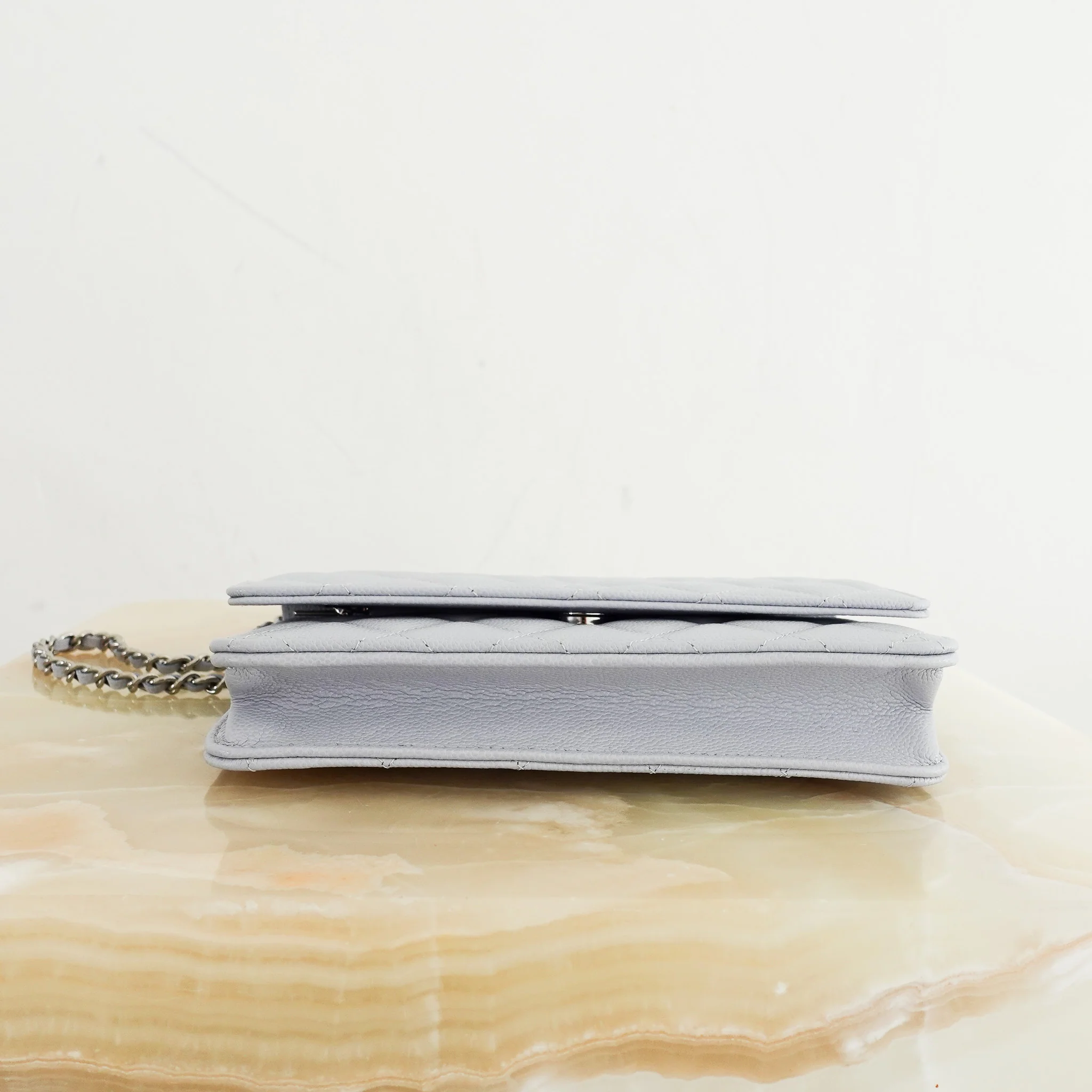 RARE Chanel Caviar Leather WOC Wallet On Chain RRP £4000 | Authentic Preloved - Image 6
