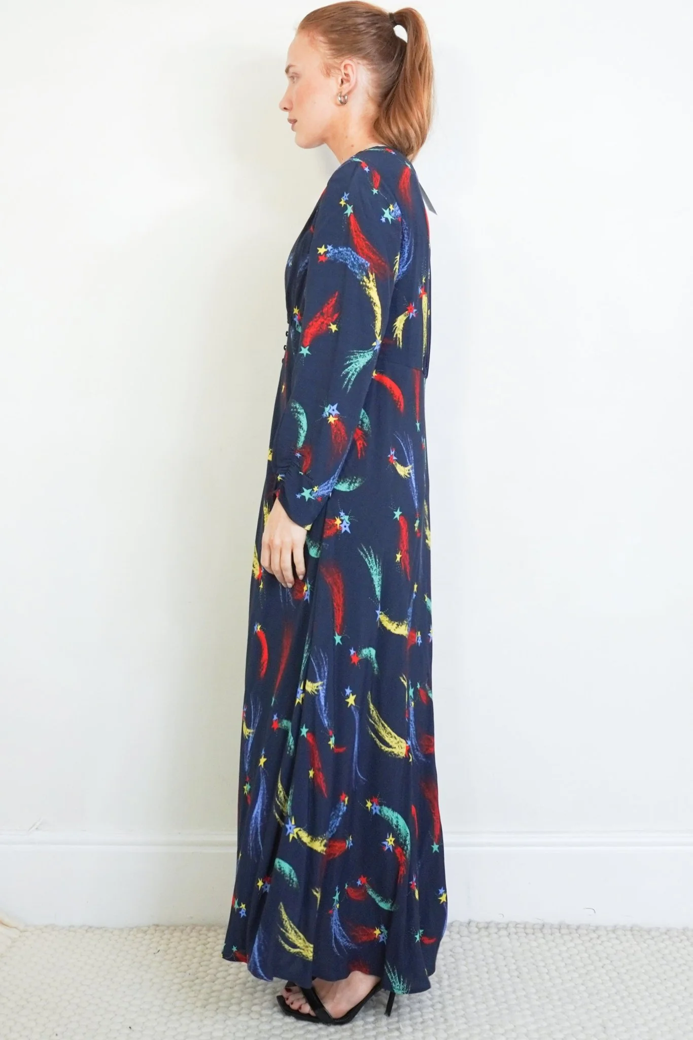 Rixo Blue Katie Dress RRP £340| Authentic & Preloved - Image 2