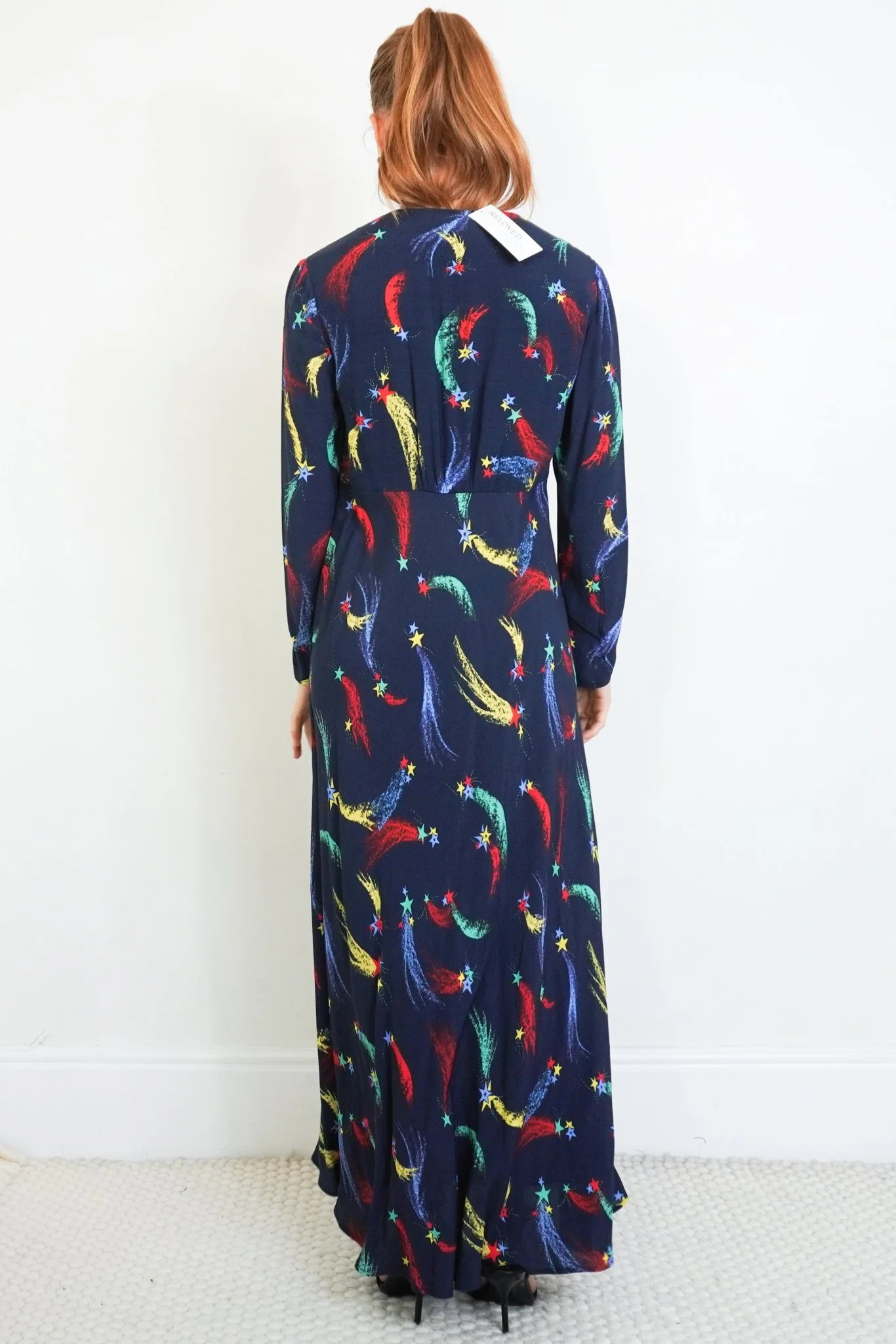 Rixo Blue Katie Dress RRP £340| Authentic & Preloved - Image 3