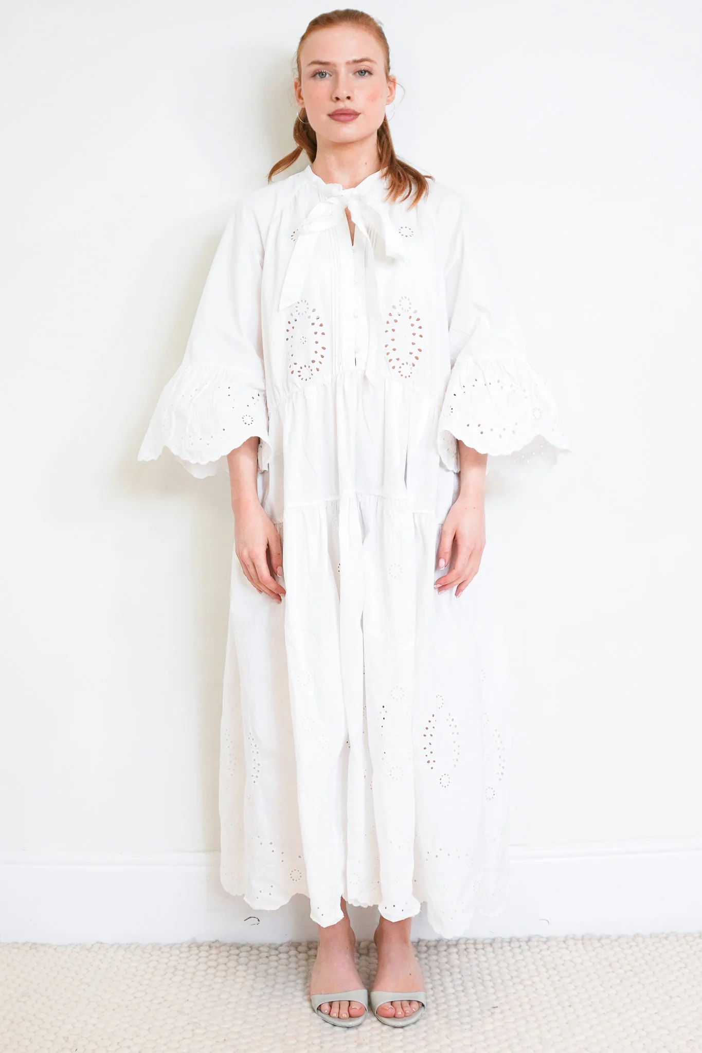 Self Portrait Cotton Maxi Dress RRP £300 | Authentic Preloved