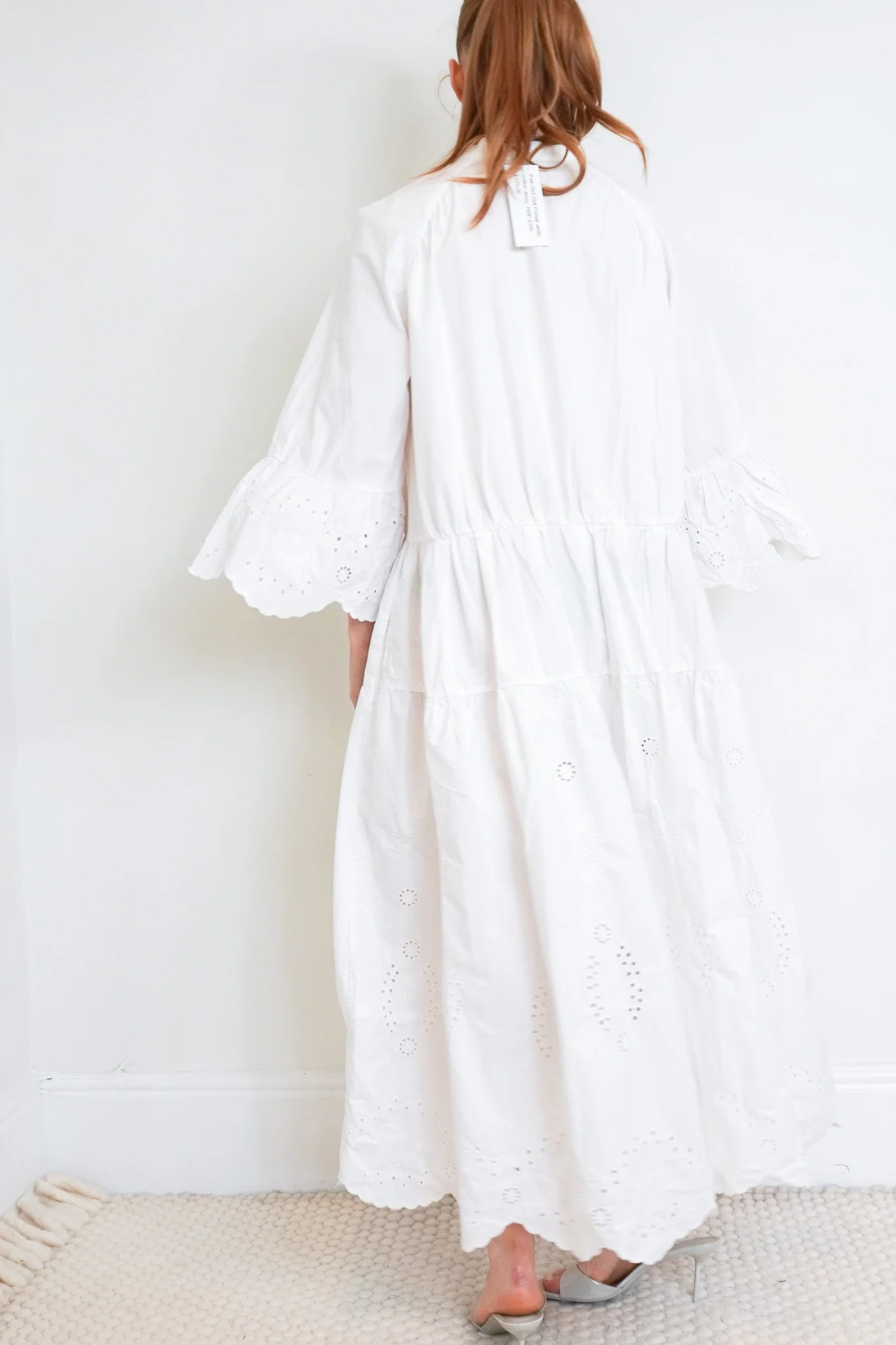 Self Portrait Cotton Maxi Dress RRP £300 | Authentic Preloved - Image 3