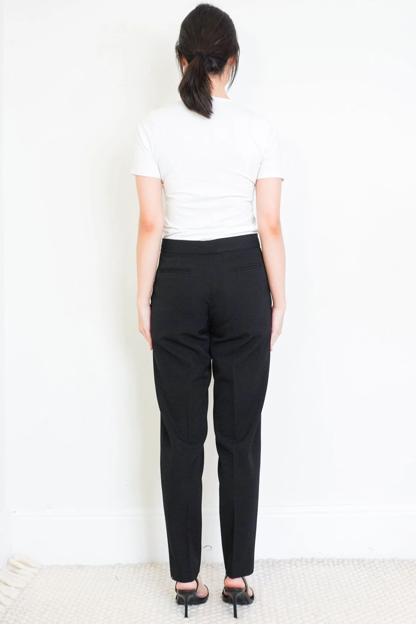 Stella McCartney Black Wool Trousers RRP £380 | Authentic Preloved [final sale] - Image 3