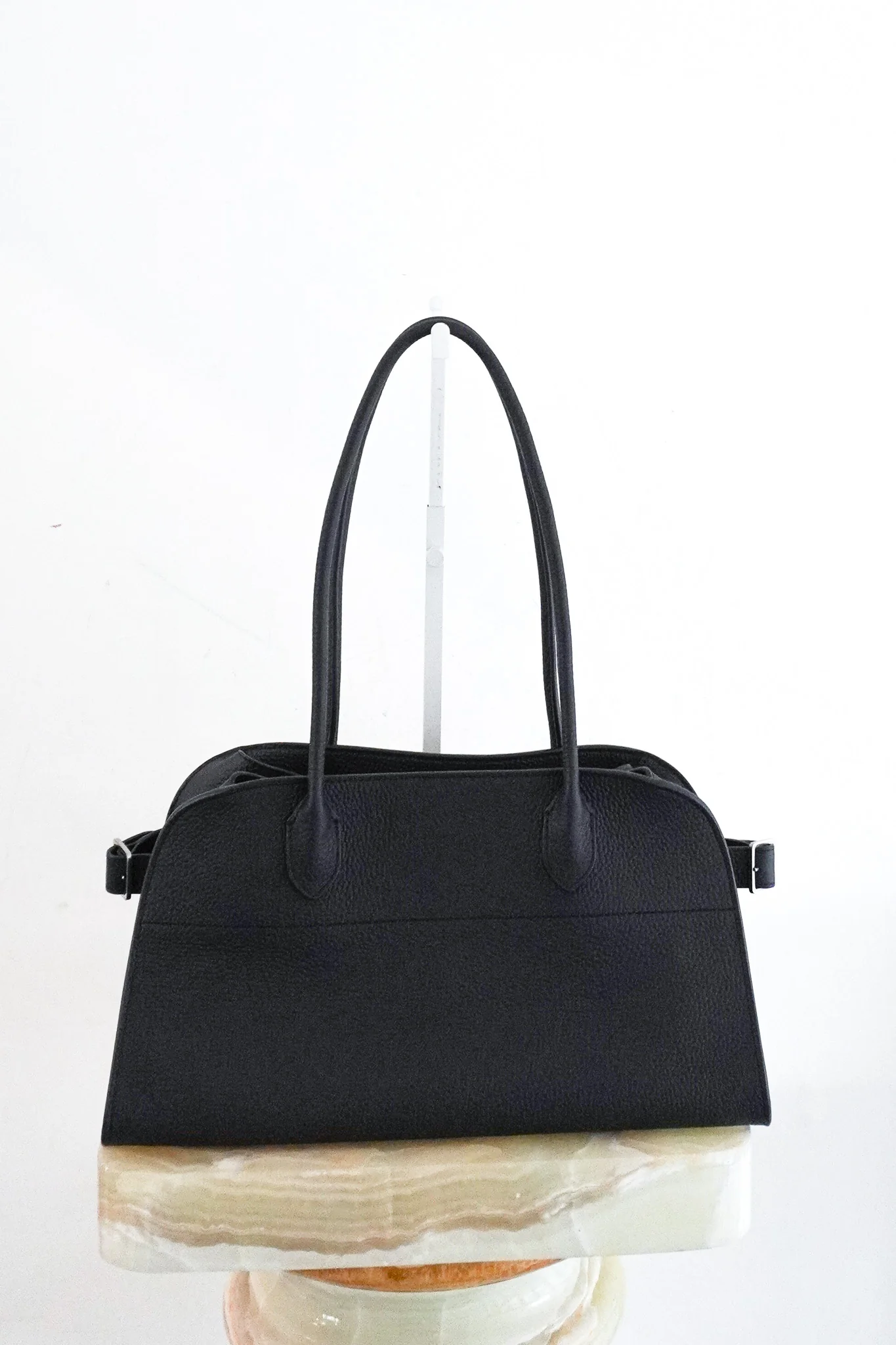 The Row Margaux 12 Marine Shoulder Bag RRP £4540 | Authentic Preloved