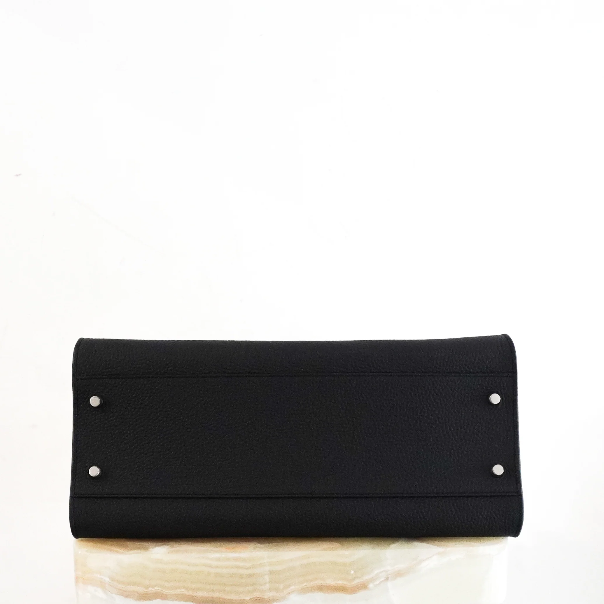 The Row Margaux 12 Marine Shoulder Bag RRP £4540 | Authentic Preloved - Image 3