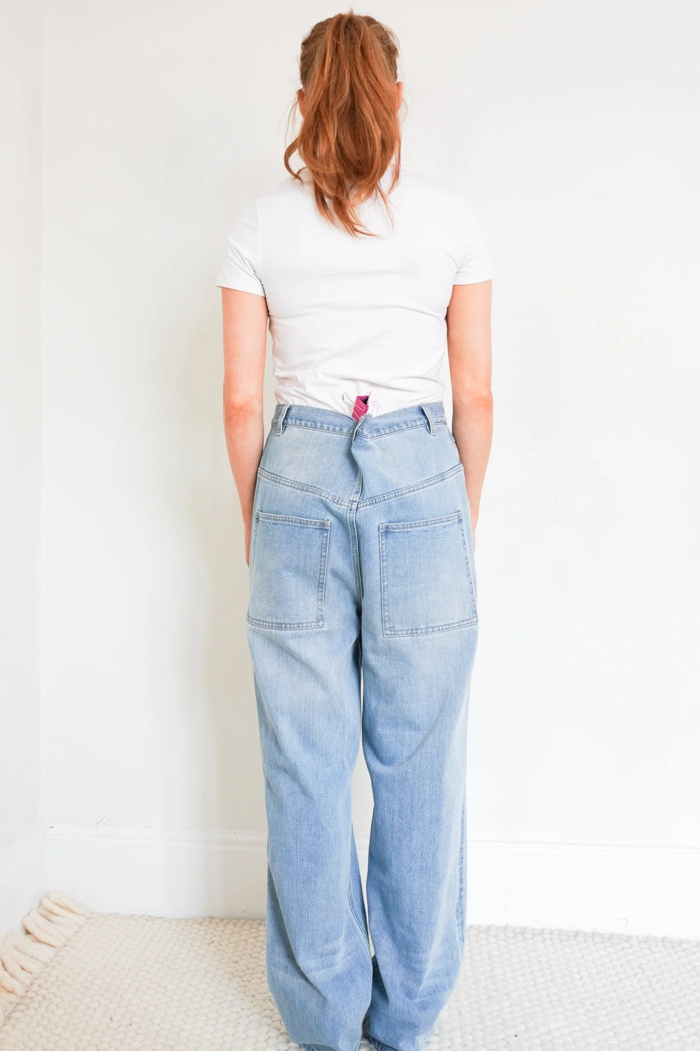 Tibi Blue Light Wash Jeans RRP £400 | Authentic Preloved - Image 3