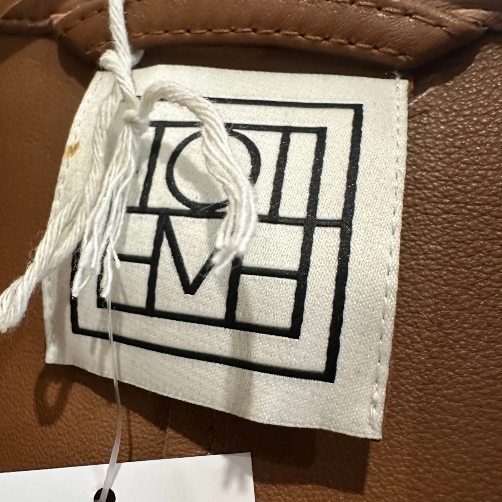 Toteme Brown Leather Blazer RRP £2000 | Preloved Authentic - Image 4