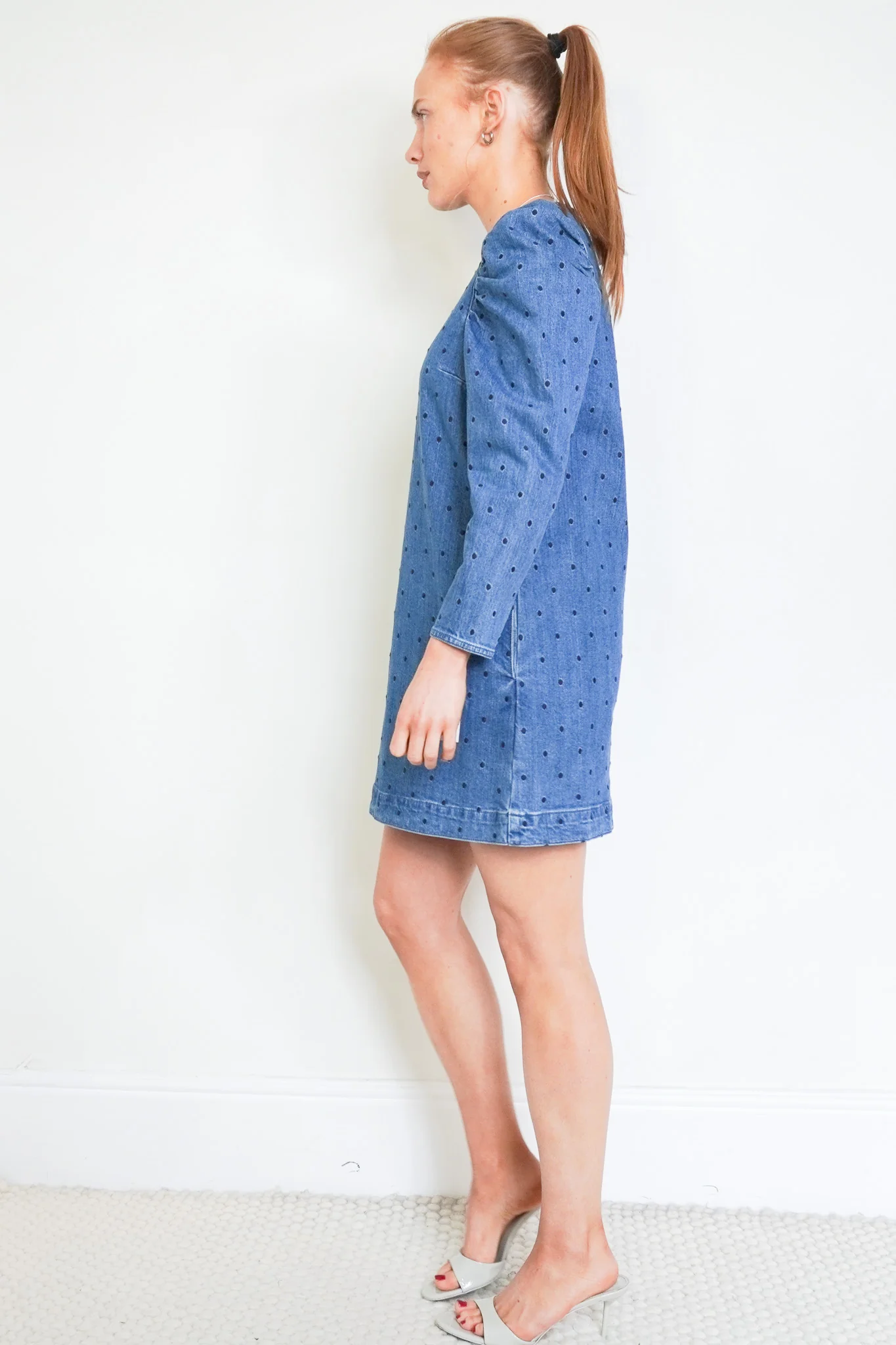 Ulla Johnson Denim Mini Dress RRP £350 | Authentic Preloved - Image 2