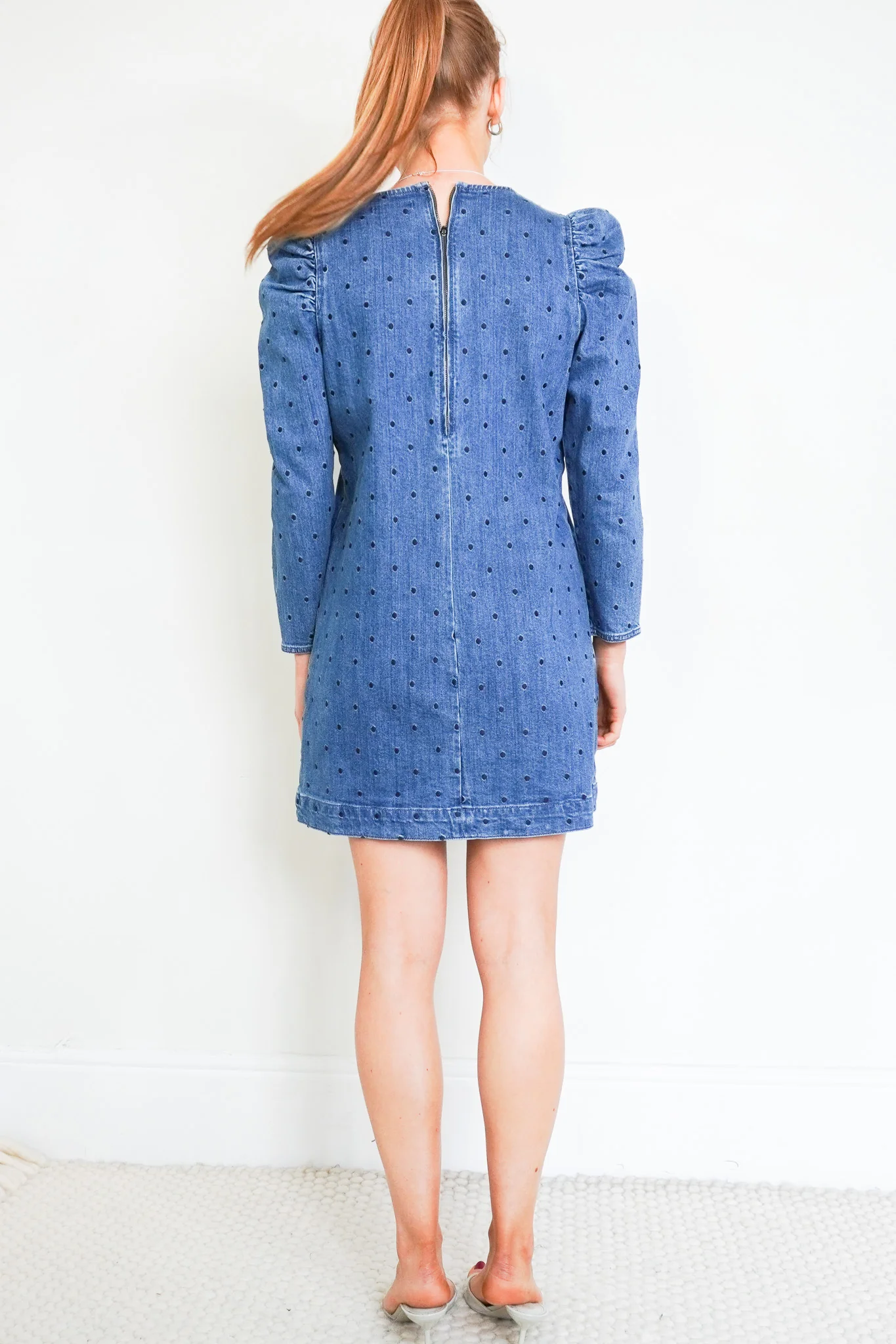 Ulla Johnson Denim Mini Dress RRP £350 | Authentic Preloved - Image 3
