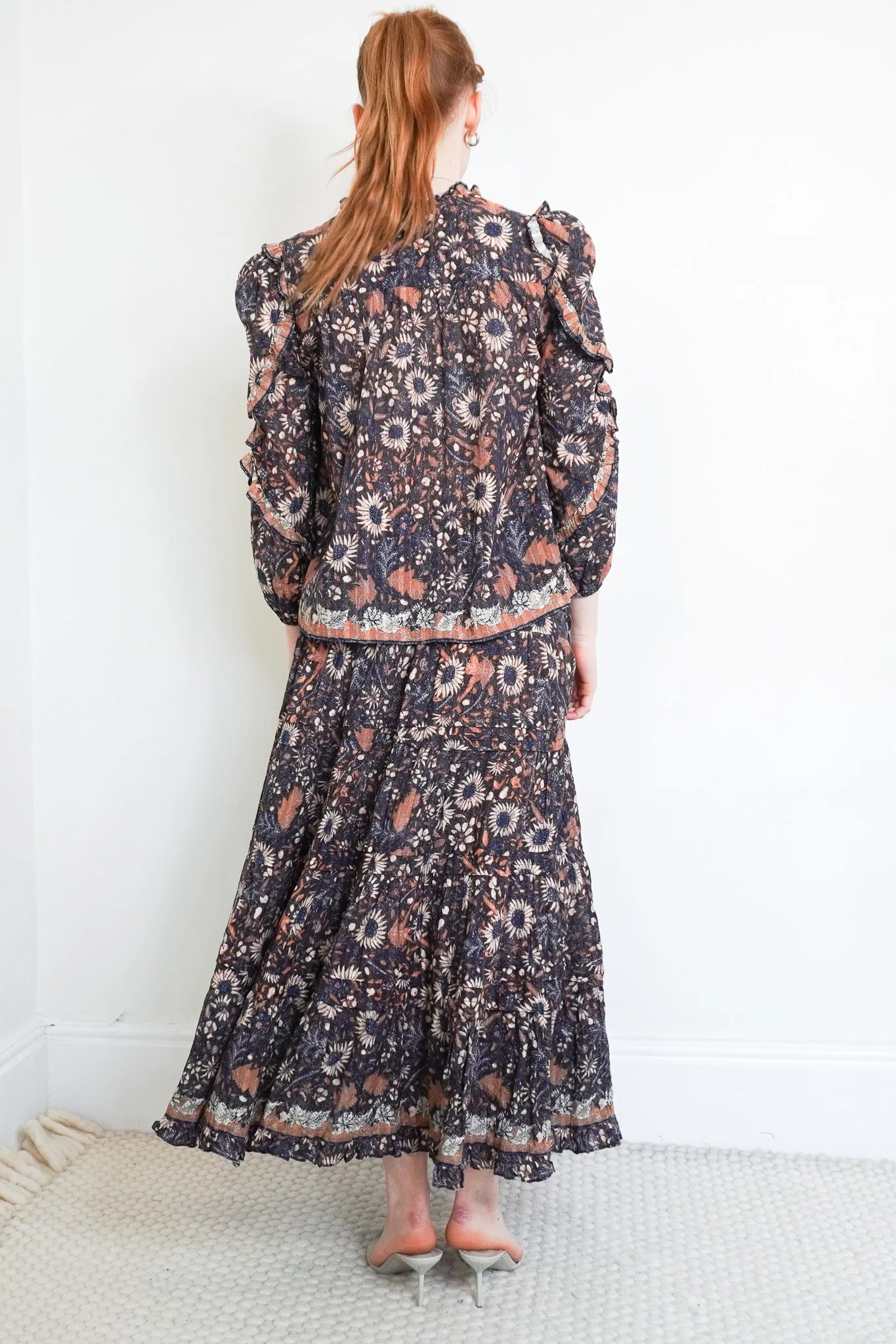 Ulla Johnson Floral Printed Skirt RRP £380 | Authentic Preloved - Image 3