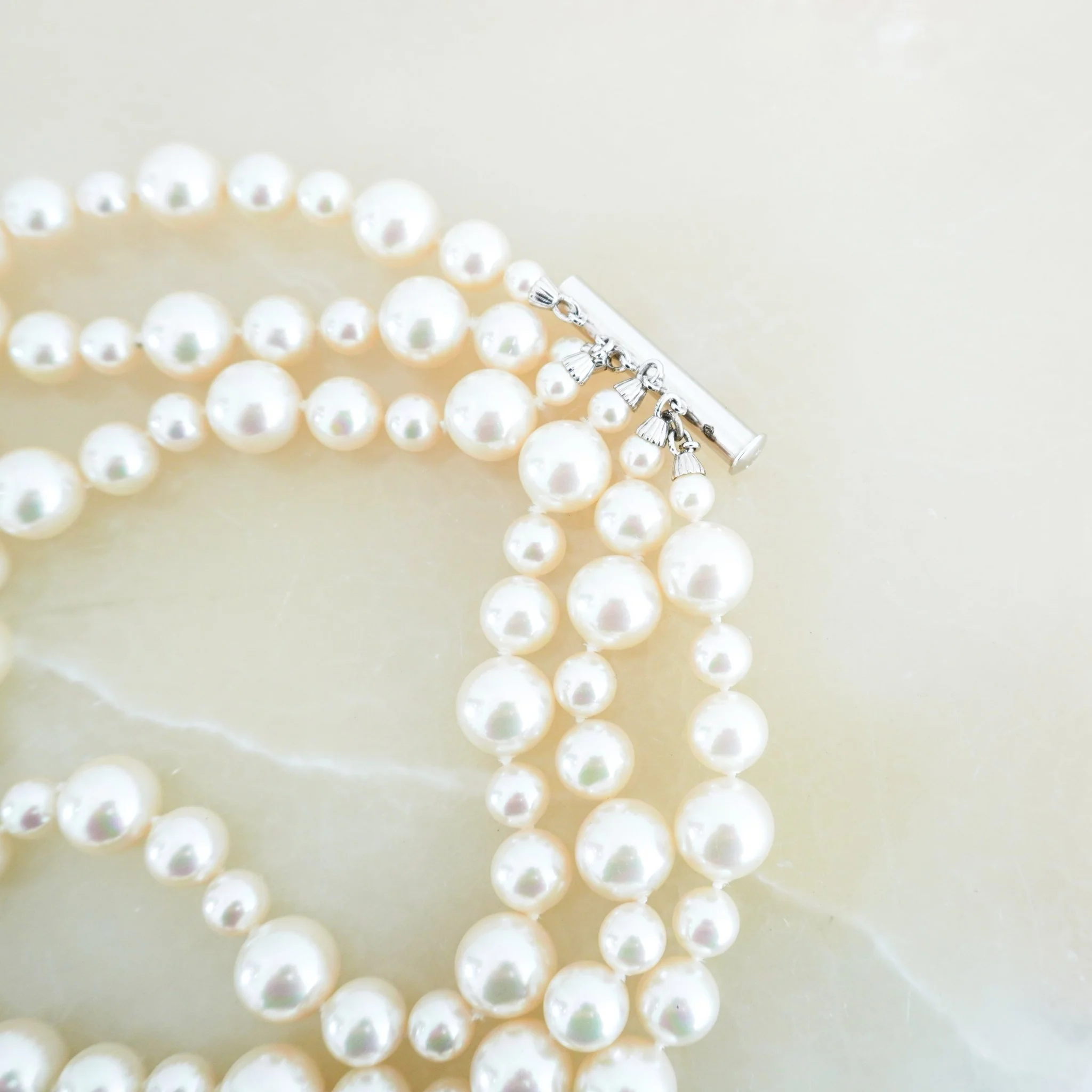 Unbranded Multi-Strand Pearl Bracelet | Authentic Preloved FINAL SALE - Image 4