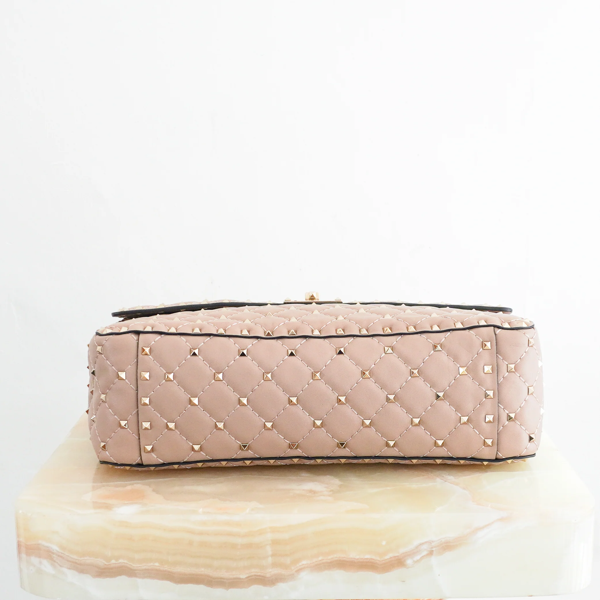 Valentino Large Nappa Rockstud Spike Bag RRP £2800 | Authentic Preloved - Image 5