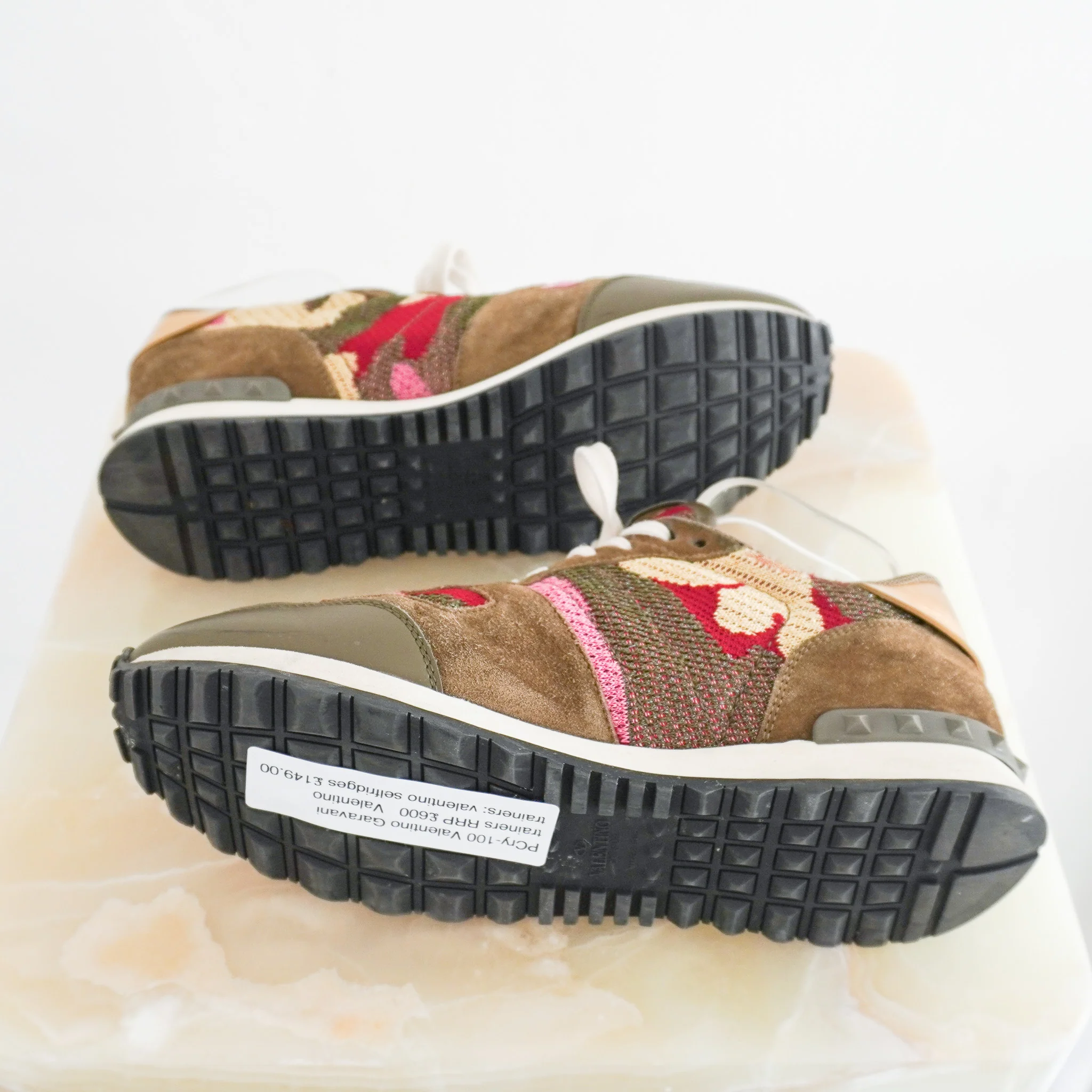 Valentino Rockrunner Camo Trainers RRP £600 | Authentic Preloved [final sale] - Image 4