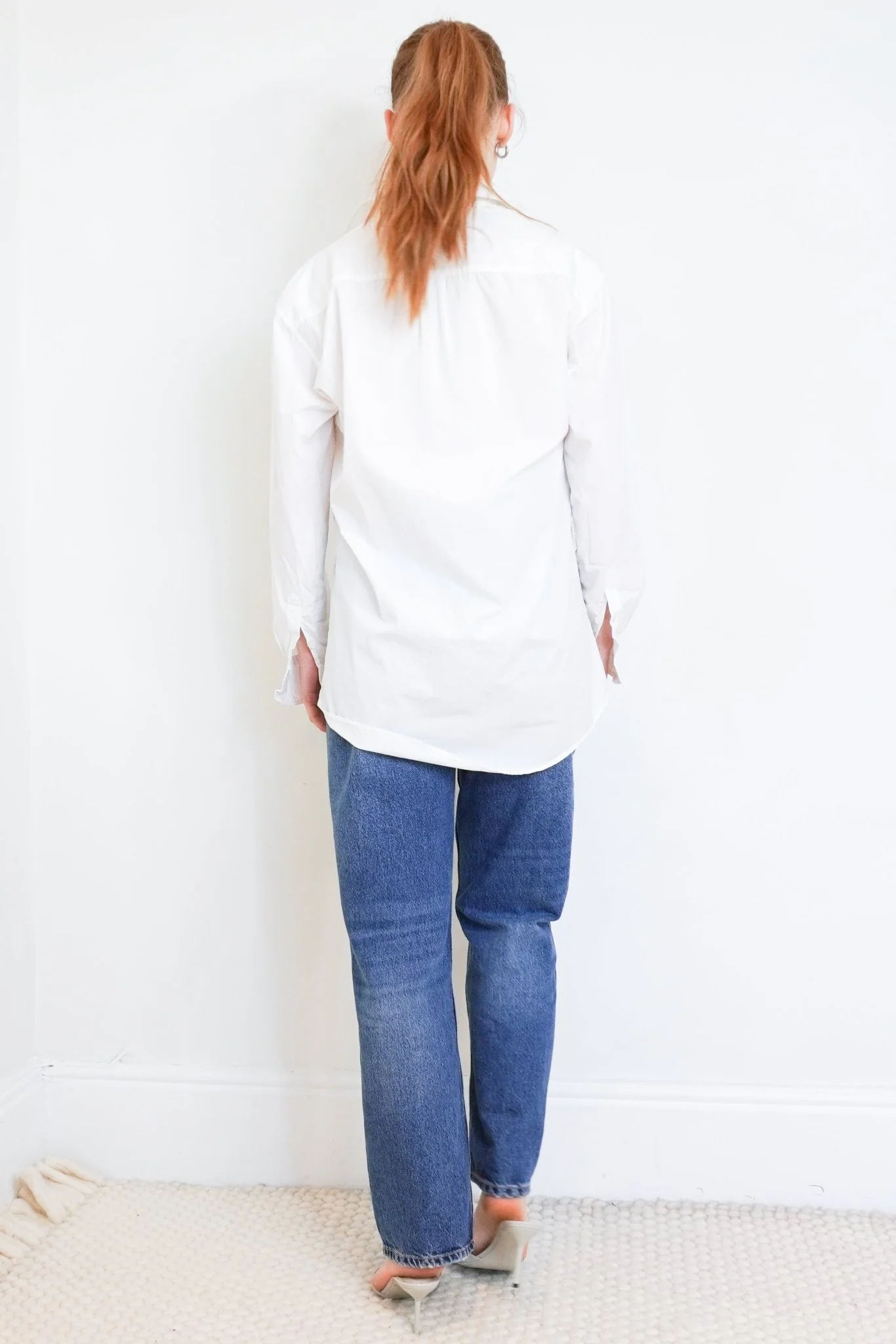 Bottega Veneta White Cotton Buttoned Shirt RRP £1070 | Authentic Preloved - Image 3