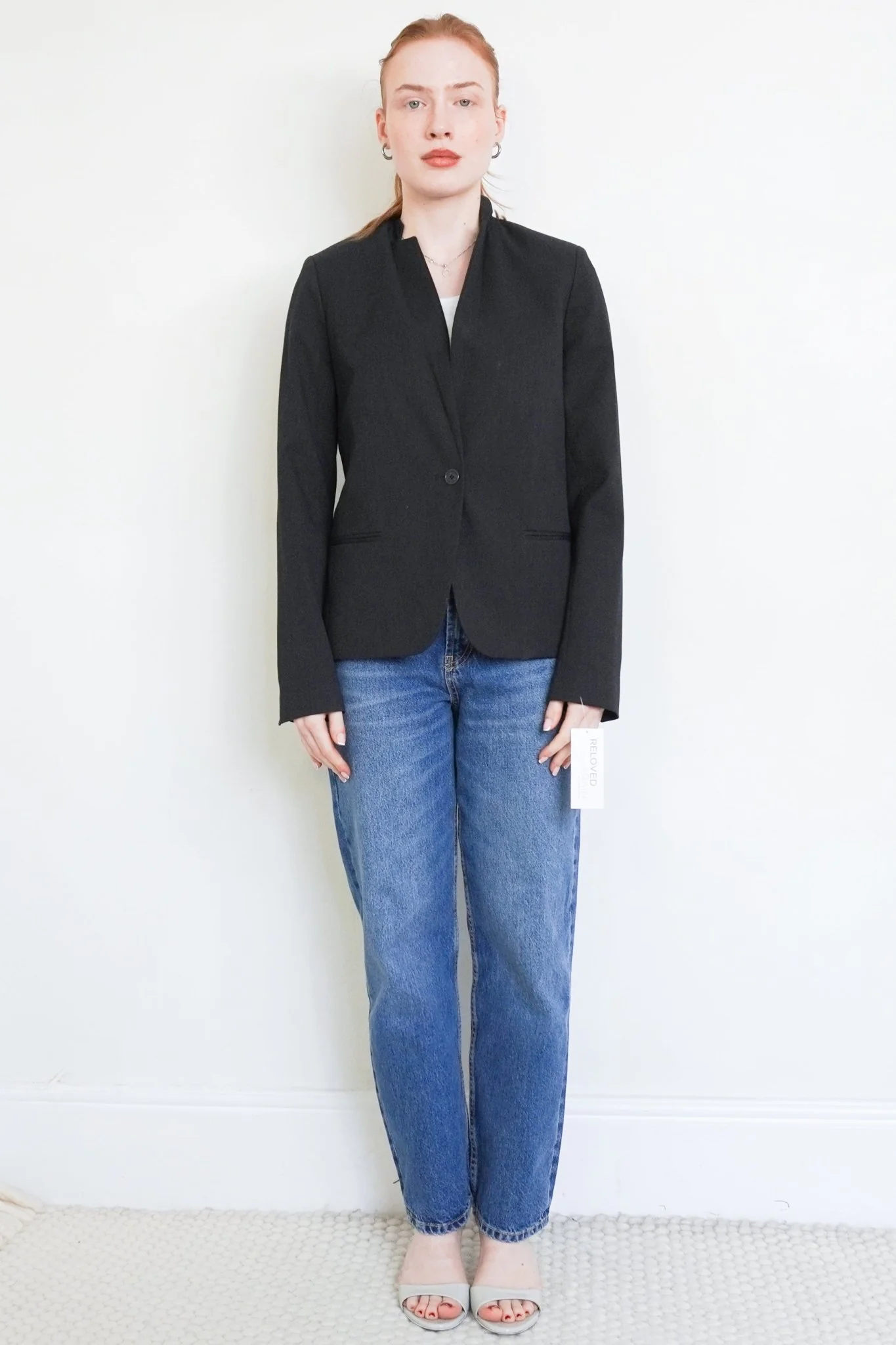 Zadig & Voltaire Dark Grey Peace Volta Blazer RRP £550 | Authentic Preloved