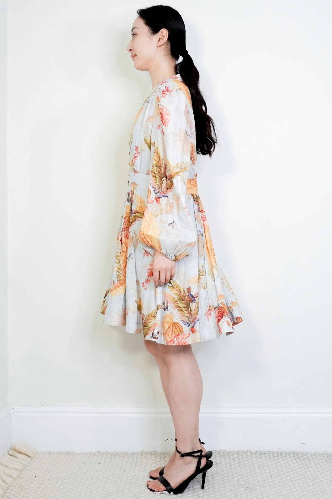 Zimmerman Blue Tropical Mini Dress RRP £650 | Authentic & Preloved - Image 2