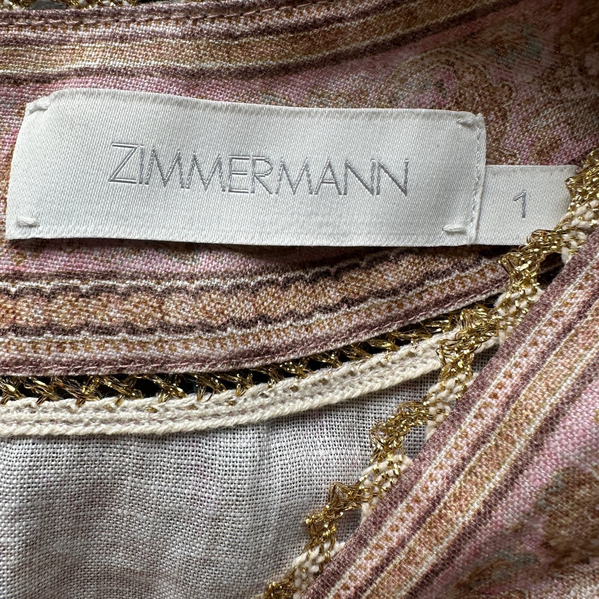 Zimmermann Multicolour Paisley Maxi Dress RRP £1575 | Authentic & Preloved - Image 4