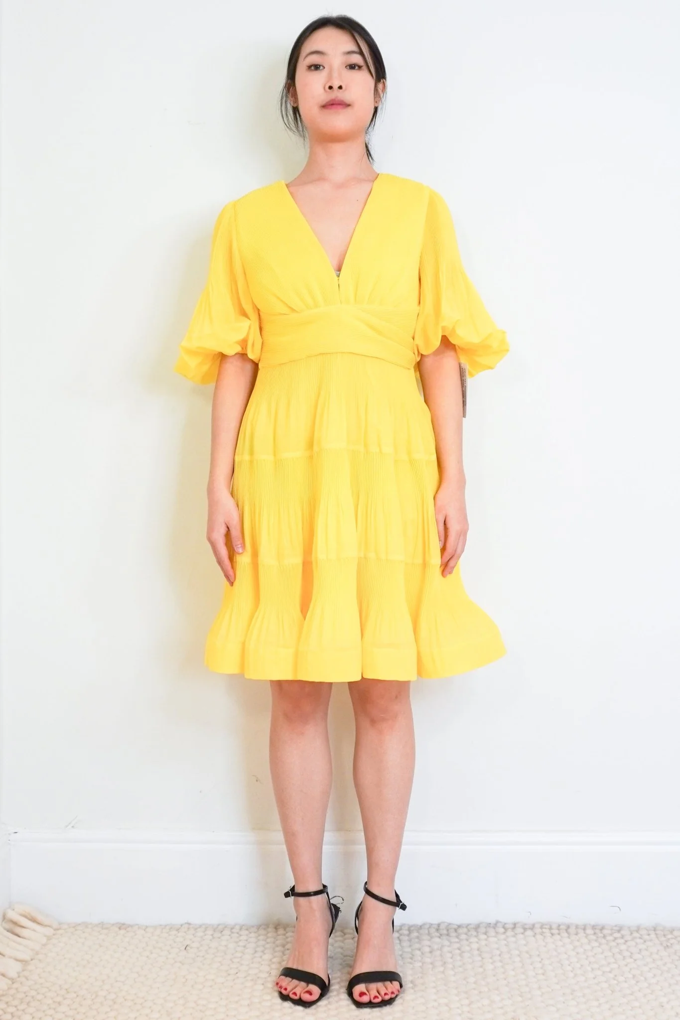 Zimmermann Yellow Mini Dress RRP £900 | Authentic Preloved