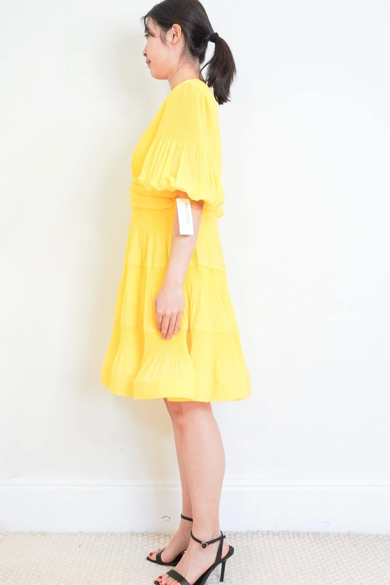 Zimmermann Yellow Mini Dress RRP £900 | Authentic Preloved - Image 2