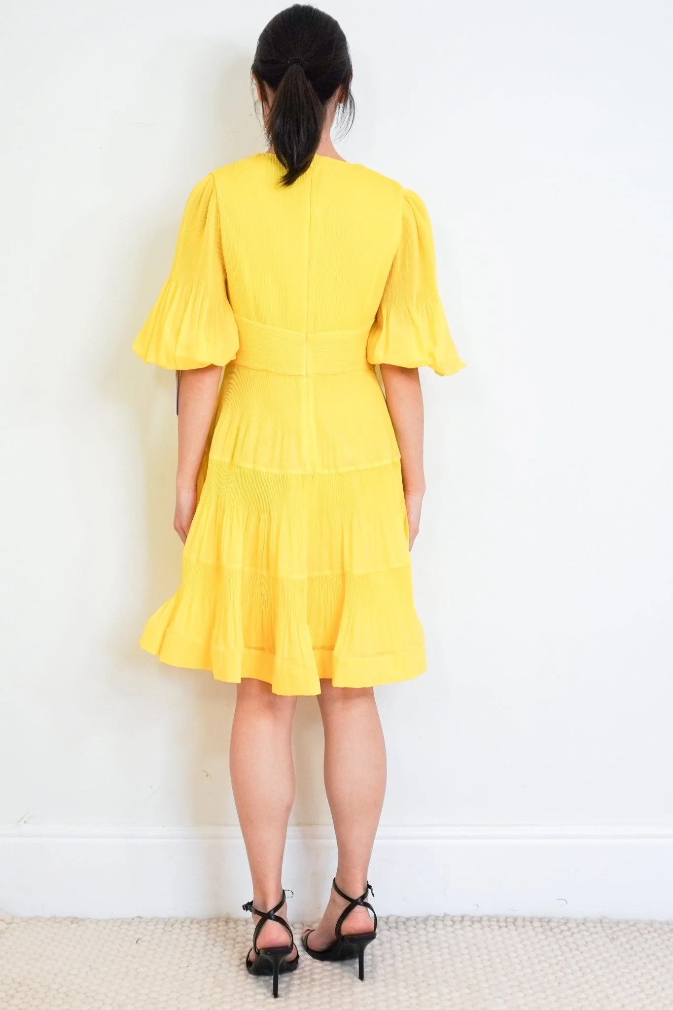 Zimmermann Yellow Mini Dress RRP £900 | Authentic Preloved - Image 3